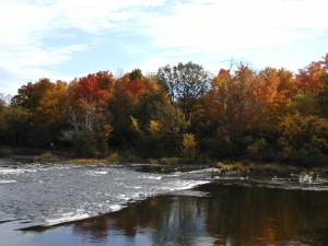 Rideau River view from the CCSL Lab